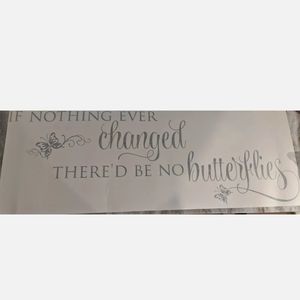 Vinyl Wall decal - Butterflies